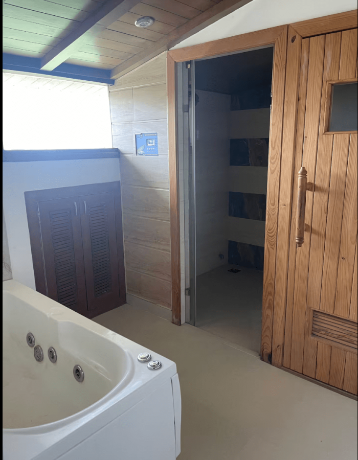 Steam & Sauna Ridgewood Manor Homestay and 4bhk villa Musoorie-min